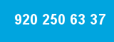 920 250 63 37